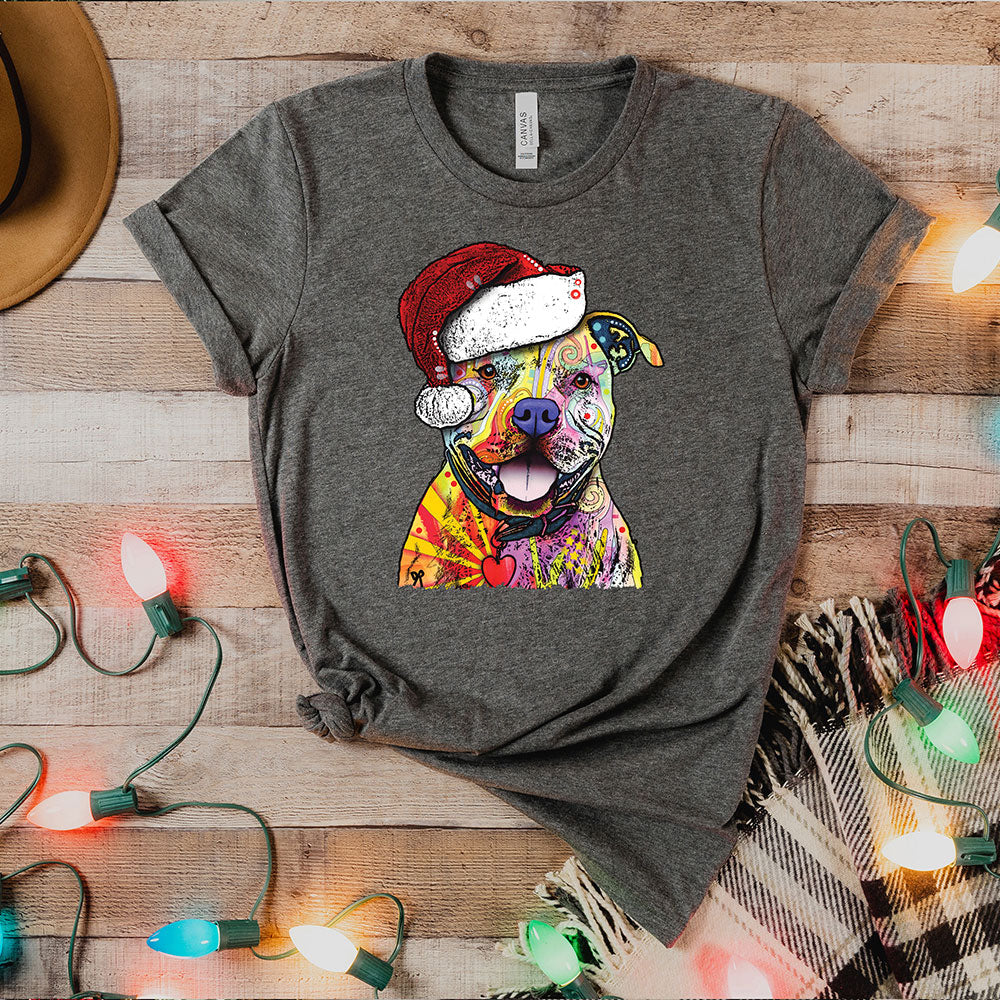 Christmas Pitbull Tee