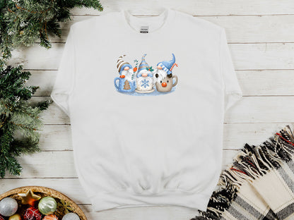 Gnomes in Mugs Sweatshirt