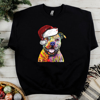 Christmas Pitbull Sweatshirt