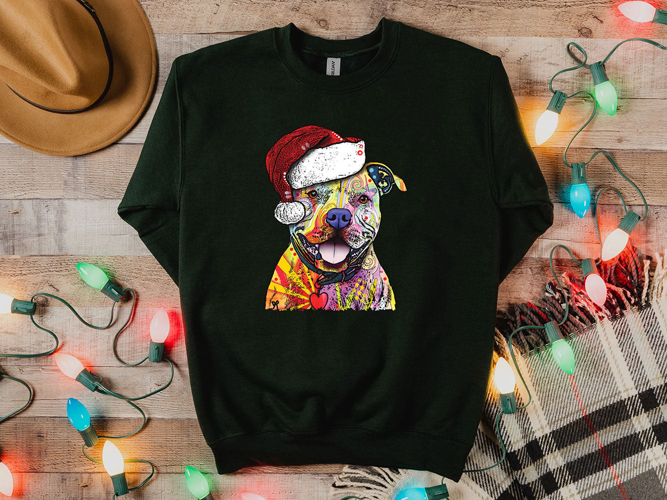 Christmas Pitbull Sweatshirt