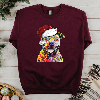 Christmas Pitbull Sweatshirt