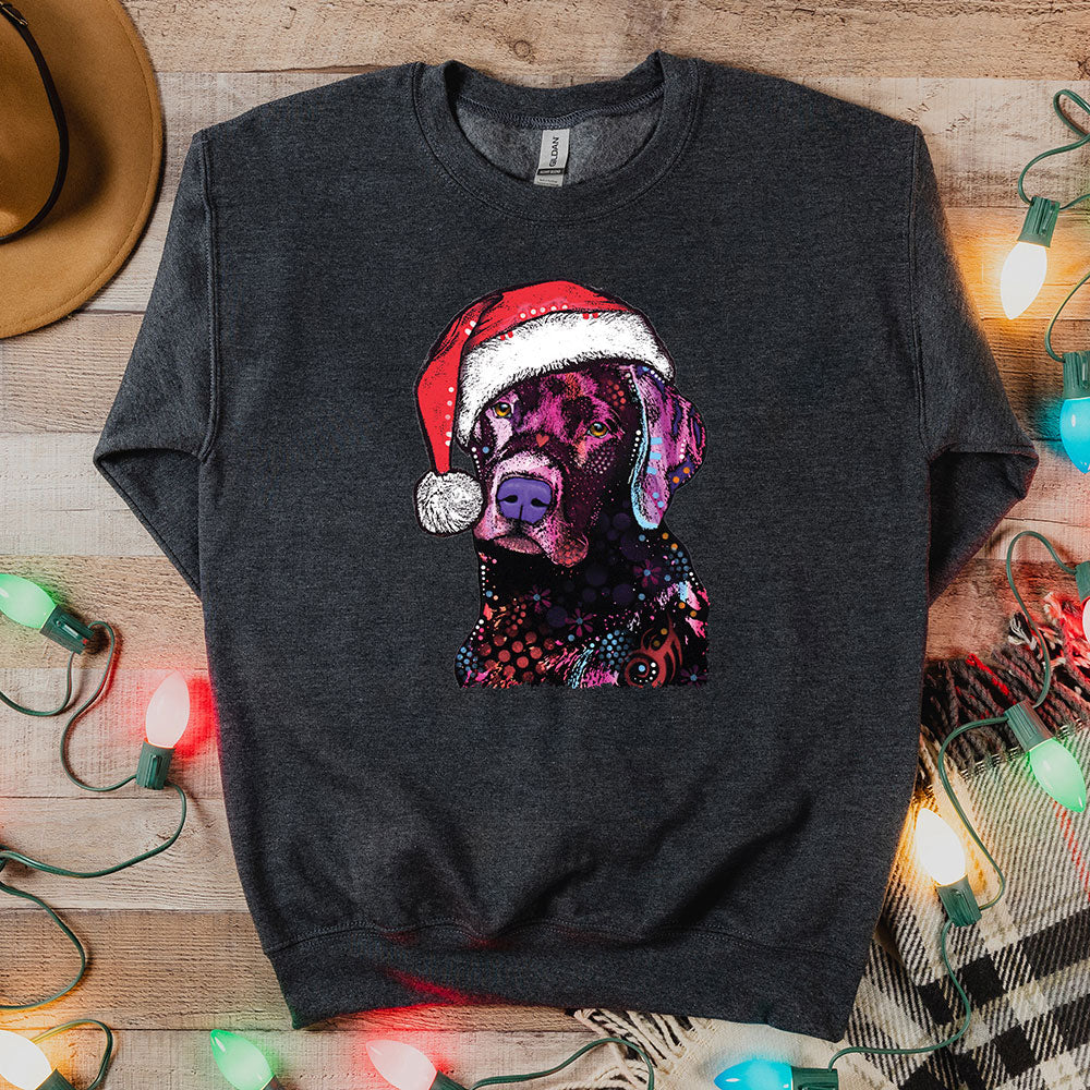 Christmas Lab Sweatshirt