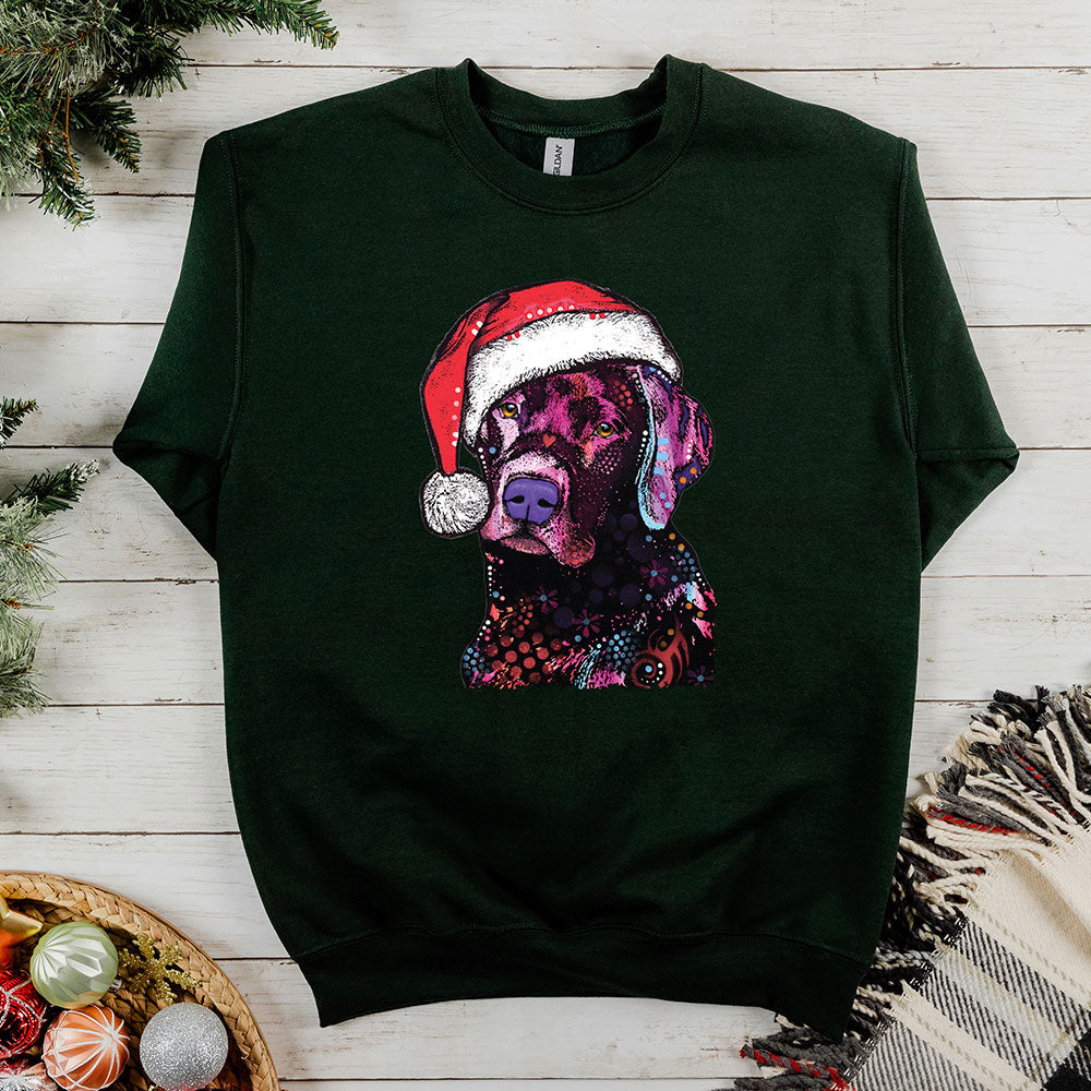 Christmas Lab Sweatshirt