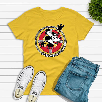 Steamboat Willie Life Preserver T-Shirt