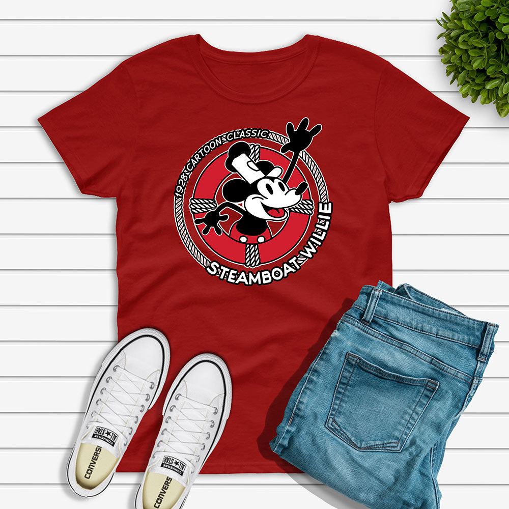 Steamboat Willie Life Preserver T-Shirt