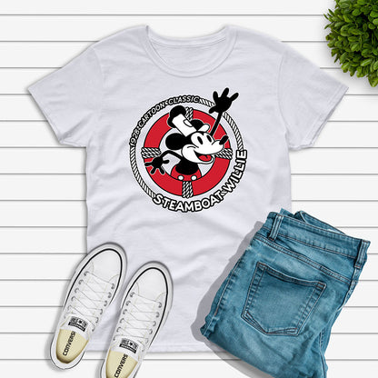 Steamboat Willie Life Preserver T-Shirt