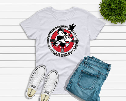 Steamboat Willie Life Preserver T-Shirt