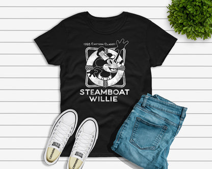 Steamboat Willie Life Preserver T-Shirt