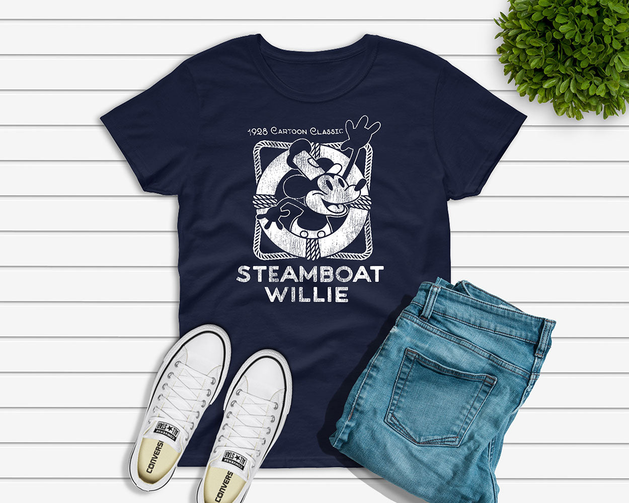 Steamboat Willie Life Preserver T-Shirt