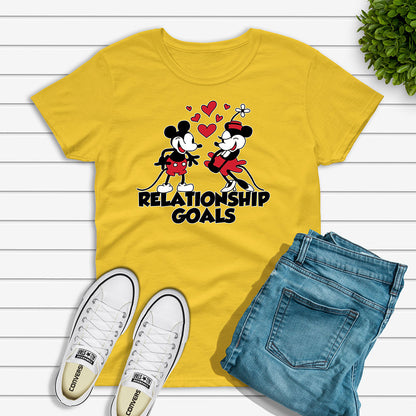 Steamboat Willie Relationship Goals T-Shirt