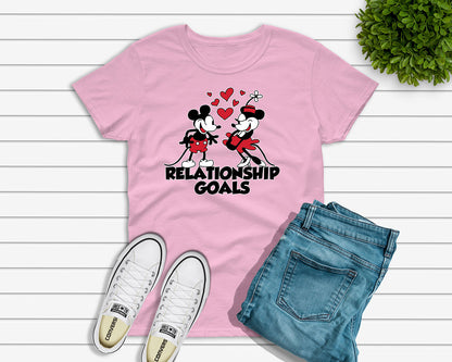 Steamboat Willie Relationship Goals T-Shirt