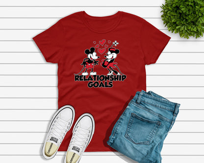 Steamboat Willie Relationship Goals T-Shirt