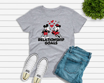 Steamboat Willie Relationship Goals T-Shirt