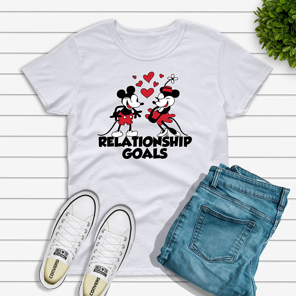 Steamboat Willie Relationship Goals T-Shirt