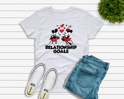 Steamboat Willie Relationship Goals T-Shirt