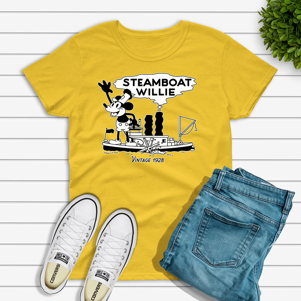 Steamboat Willie T-Shirt