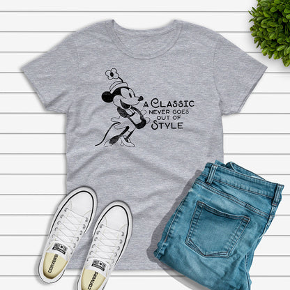 Steamboat Willie A Classic Never T-Shirt