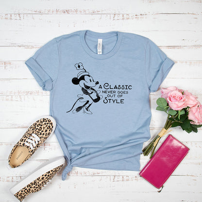 Steamboat Willie A Classic Never Tee