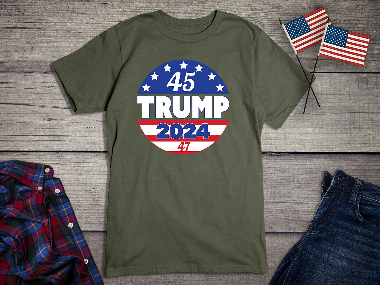 Trump 45 47 T-Shirt