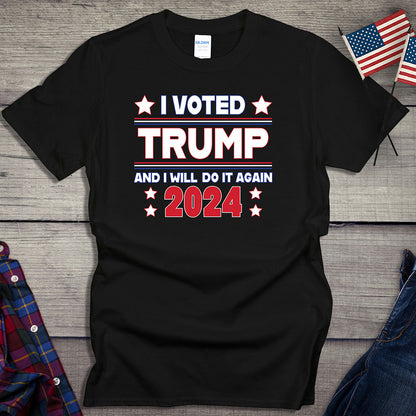 I Voted Trump T-Shirt