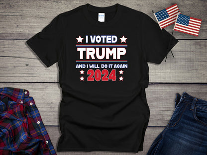 I Voted Trump T-Shirt