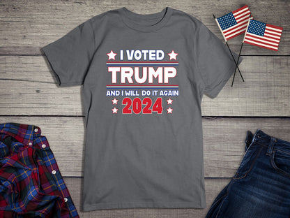 I Voted Trump T-Shirt