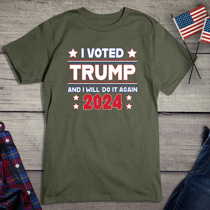 I Voted Trump T-Shirt