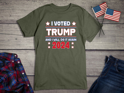 I Voted Trump T-Shirt