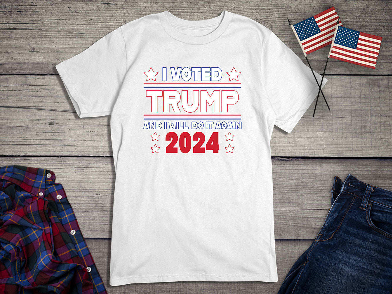 I Voted Trump T-Shirt