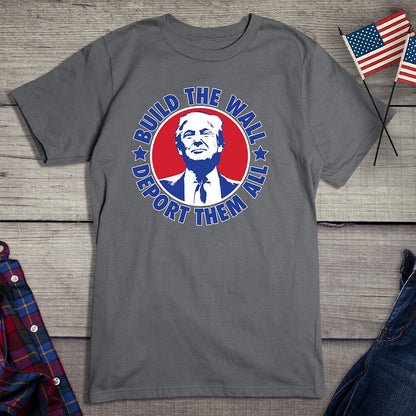 Build The Wall Trump T-Shirt