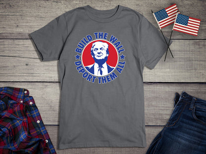 Build The Wall Trump T-Shirt