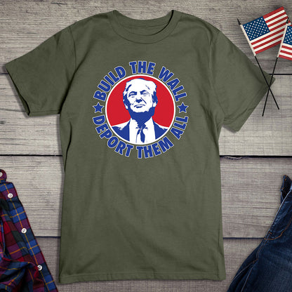 Build The Wall Trump T-Shirt