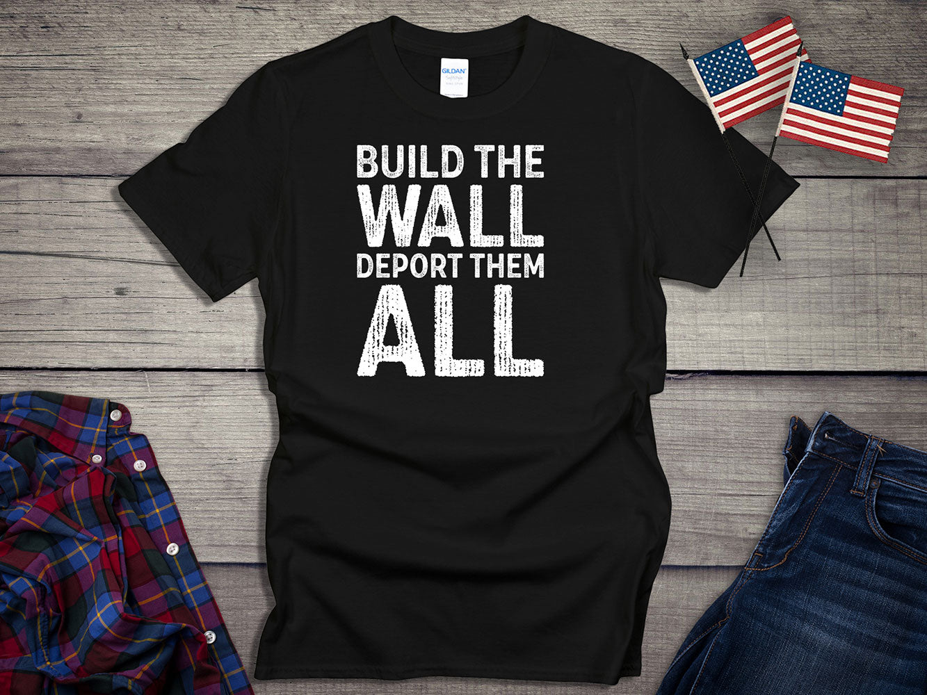 Build The Wall Deport T-Shirt