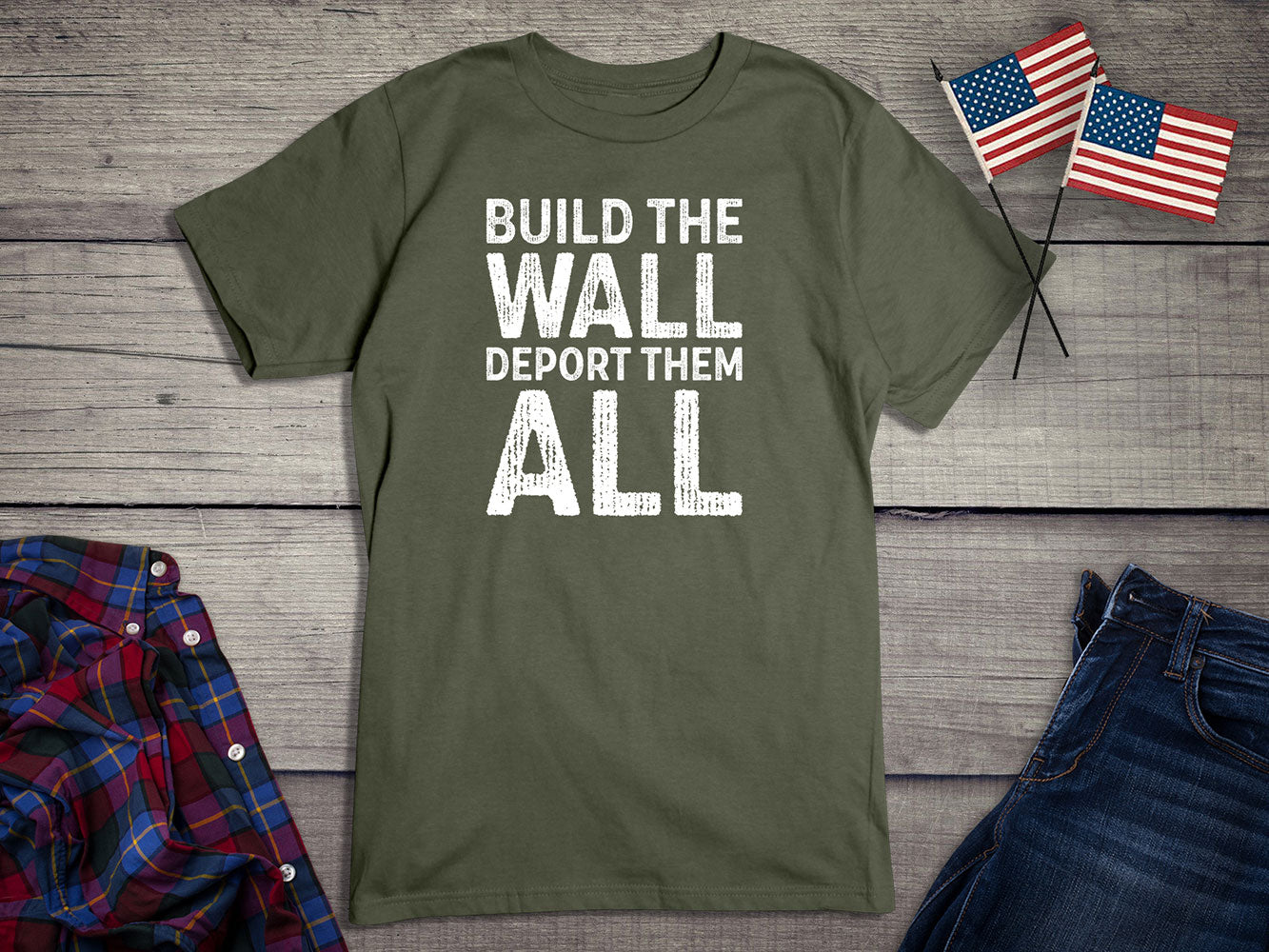 Build The Wall Deport T-Shirt