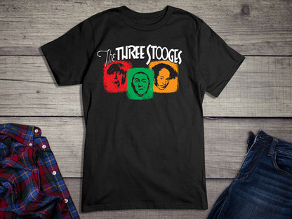 The Three Stooges, Colorful Stooges T-shirt