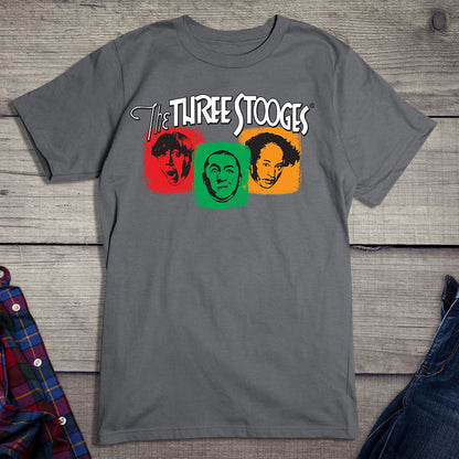 The Three Stooges, Colorful Stooges T-shirt