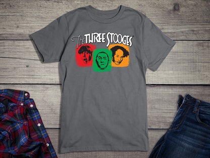 The Three Stooges, Colorful Stooges T-shirt