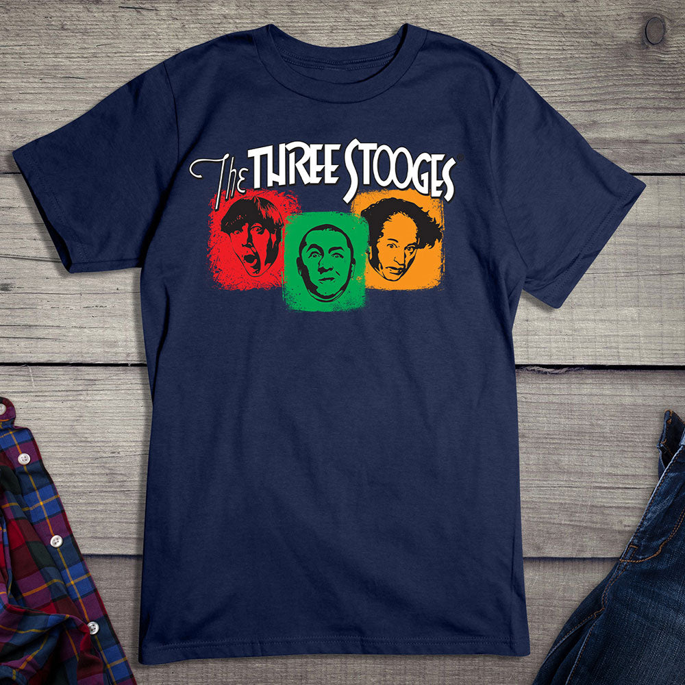 The Three Stooges, Colorful Stooges T-shirt