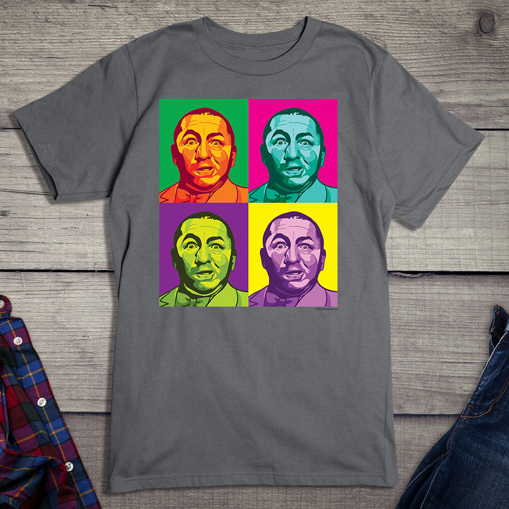 The Three Stooges, Curly Squared T-shirt