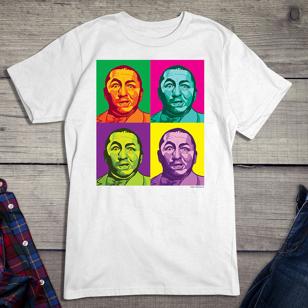 The Three Stooges, Curly Squared T-shirt