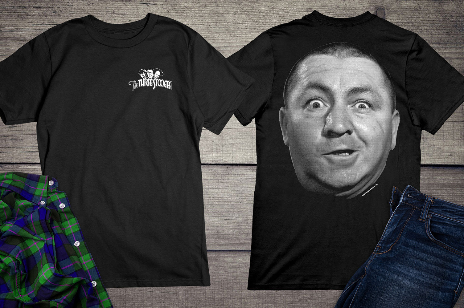 The Three Stooges, Curly T-shirt – Artopia.com