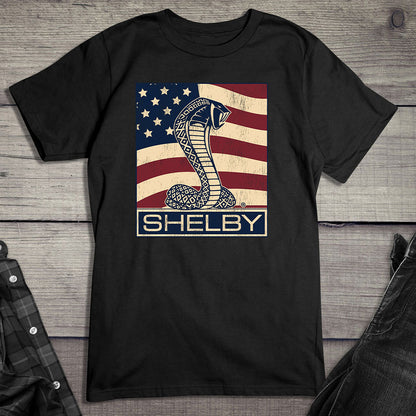 Shelby Cobra Flag T-shirt