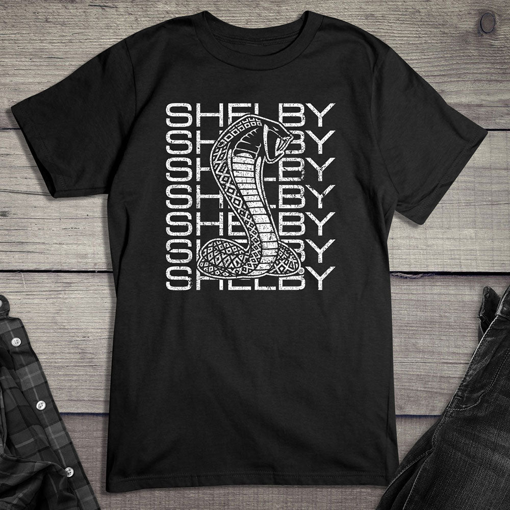 Stacked Shelby Cobra T-shirt