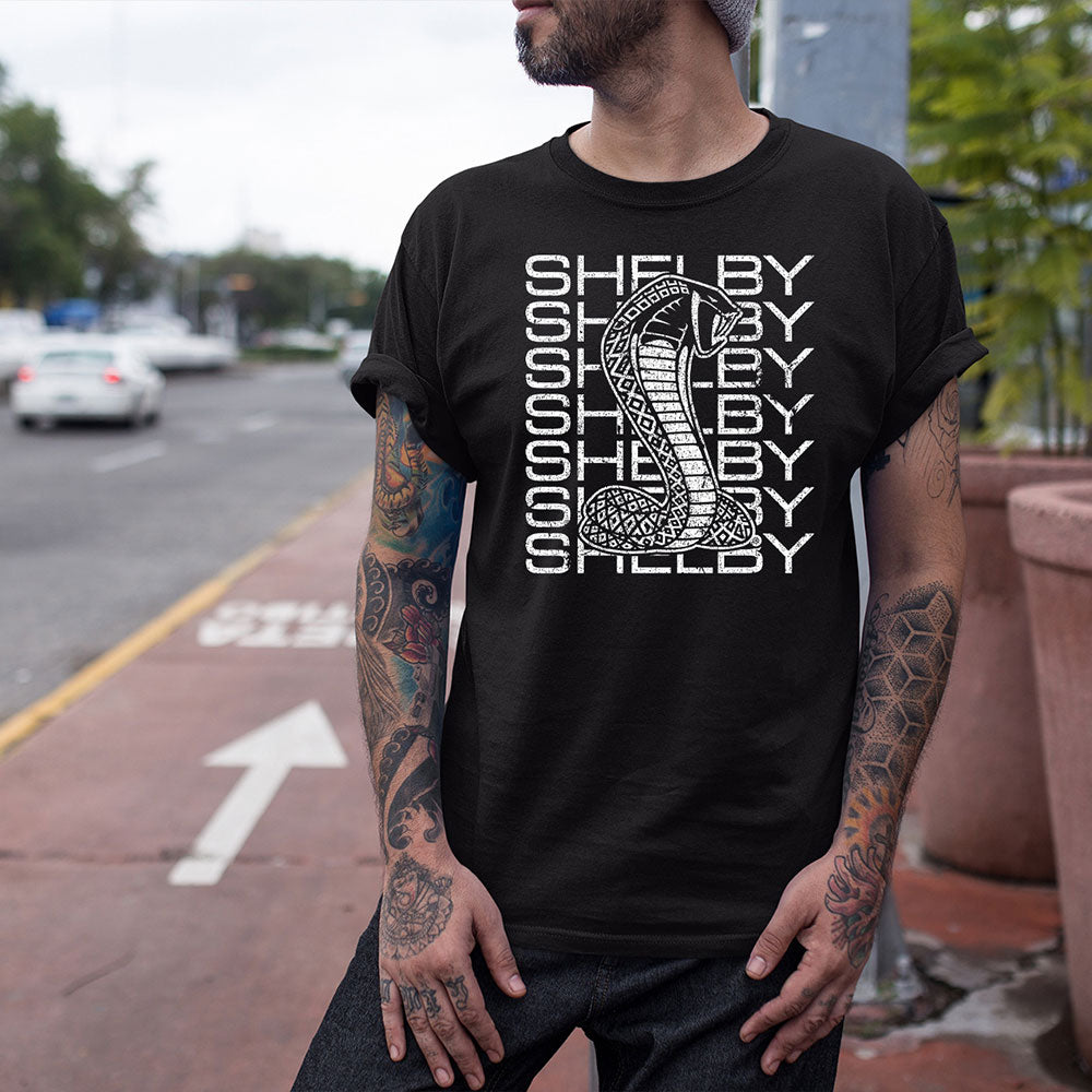 Stacked Shelby Cobra T-shirt