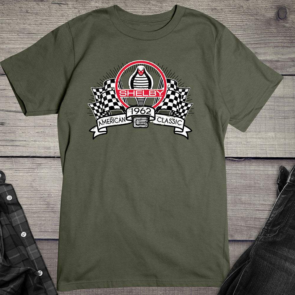 Shelby Racing Flags T-shirt