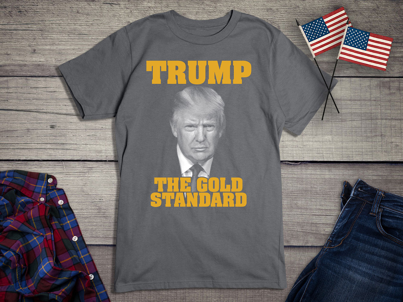 The Gold Standard - Metallic T-Shirt