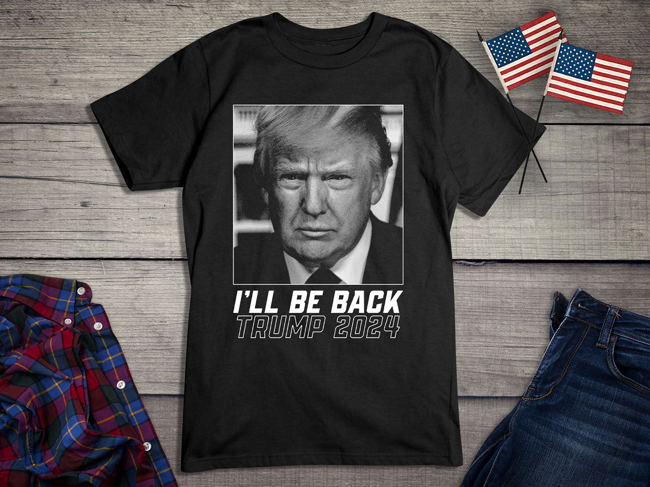 I'll Be Back 2024 T-Shirt