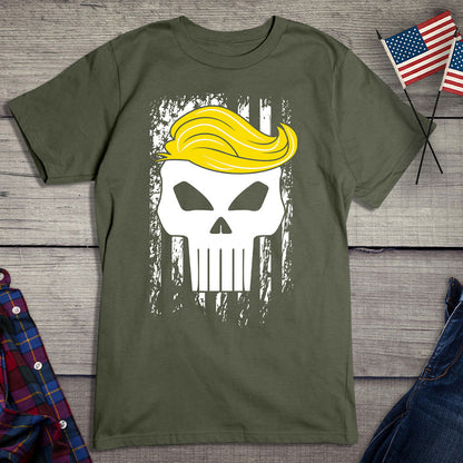 Trump Hair Skull T-Shirt