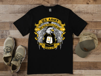 Army Eagle Tags T-Shirt