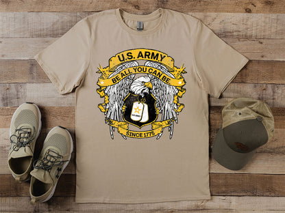 Army Eagle Tags T-Shirt